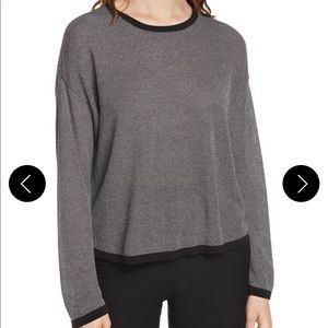 Eileen Fisher Crew Neck Black Sweater